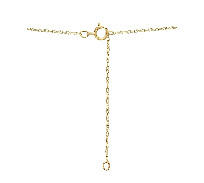 Wrapped Diamond Tree 20" Pendant Necklace (1/10 ct. t.w.) in 14k Yellow or Rose Gold, Created for Macy's
