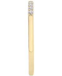 Wrapped Diamond Five-Stone Stack Ring (1/20 ct. t.w.) 14k Yellow or White Gold, Created for Macy's