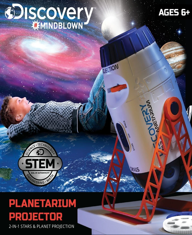 Discovery Mindblown Toy Space and Planetarium Projector