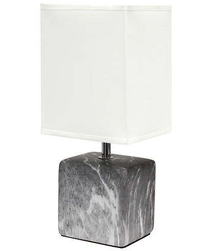 Simple Designs Petite Table Lamp with Shade