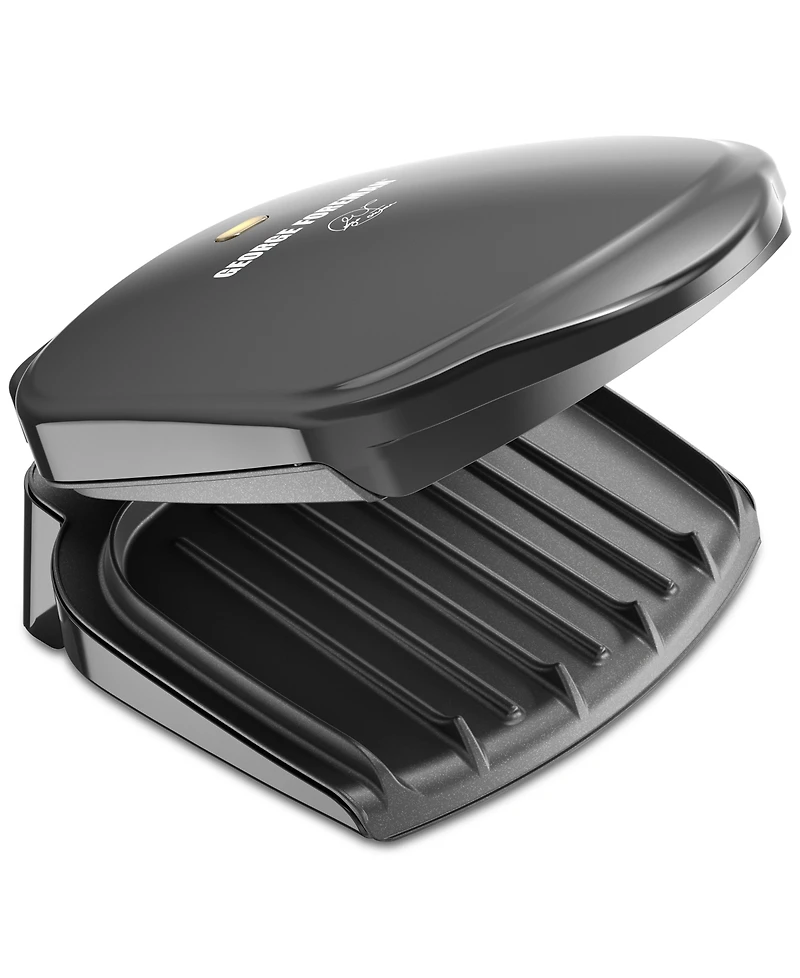 George Foreman 2-Serving Classic Plate Electric Indoor Grill & Panini Press