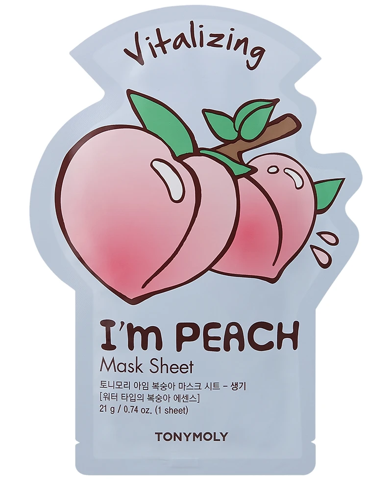 Tonymoly I'm Real Peach Sheet Mask, 0.71-oz.