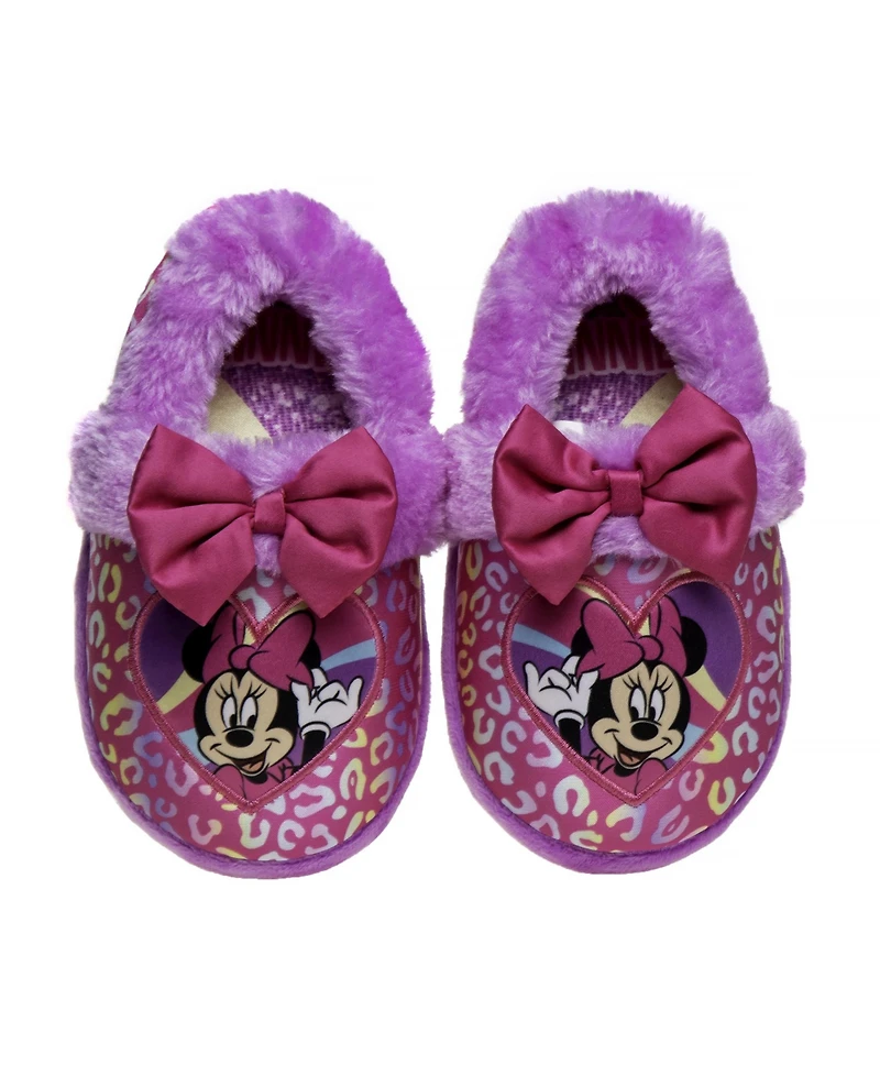 Disney Little Girls Minnie Mouse Slippers