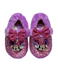 Disney Little Girls Minnie Mouse Slippers