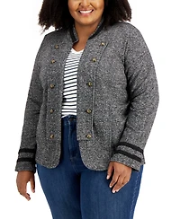 Tommy Hilfiger Plus Military Band Jacket