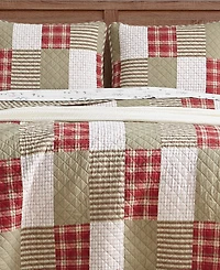 Eddie Bauer Camano Island Plaid 3-Pc. Quilt Set, King