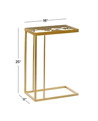 Metal Contemporary Accent Table