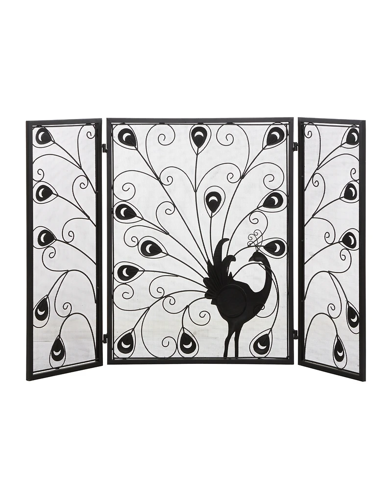 Eclectic Fireplace Screen