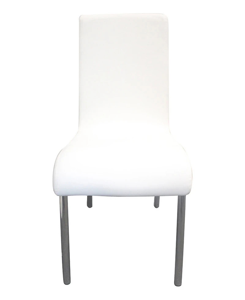 Bailee Modern Faux Leather Side Chairs, Set of 4