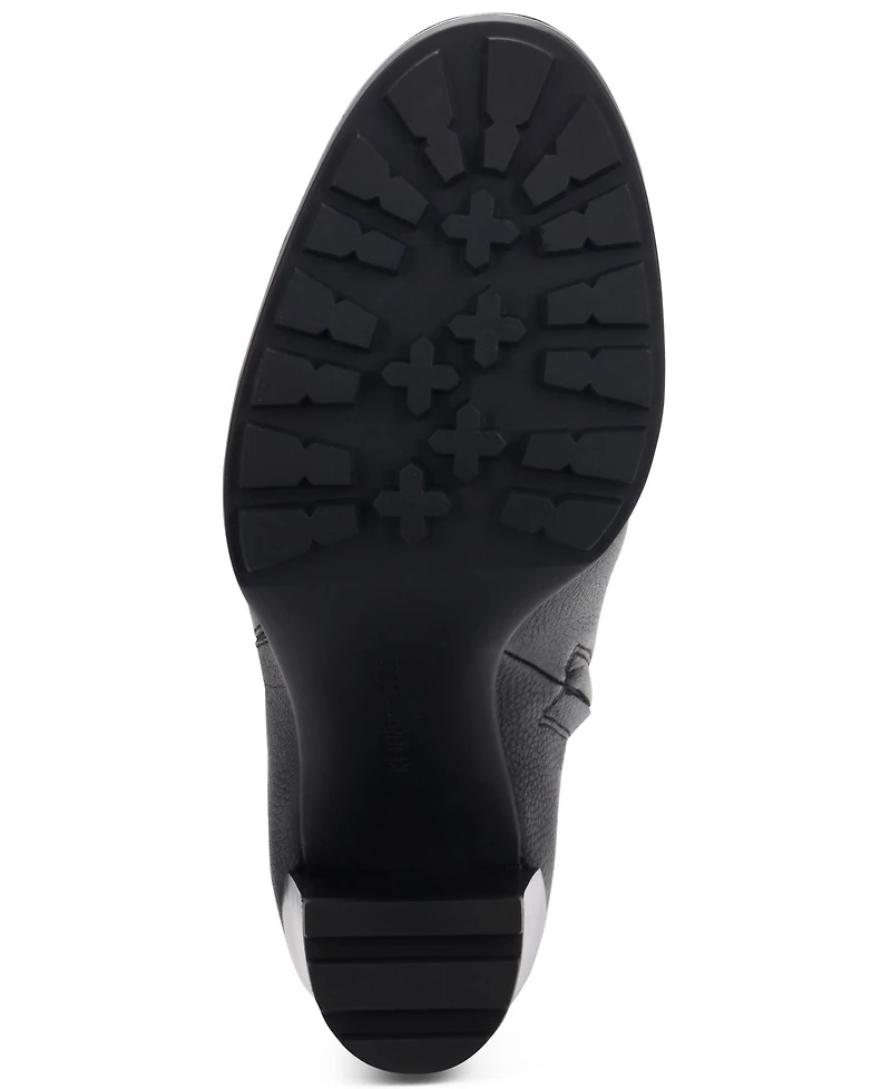 Kenneth Cole New York Women's Justin 2.0 Lug Sole Tall Knee High Boots