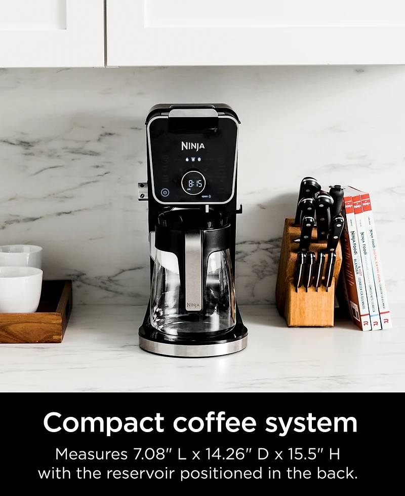 Ninja CFP301 DualBrew Pro Specialty Coffee System, Single-Serve, Compatible with K-Cups & 12-Cup Drip Coffee Maker