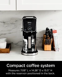 Ninja CFP301 DualBrew Pro Specialty Coffee System, Single-Serve, Compatible with K-Cups & 12-Cup Drip Coffee Maker