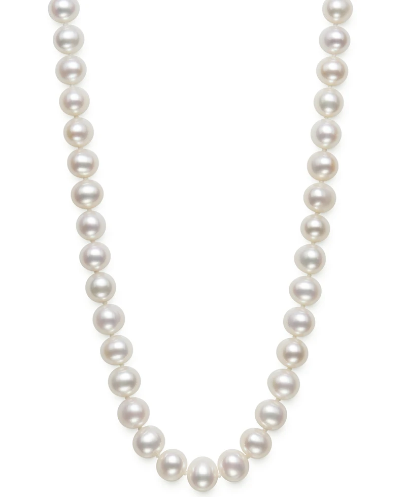 Belle de Mer Aa 18" Cultured Freshwater Pearl Strand Necklace (7-1/2-8-1/2mm)