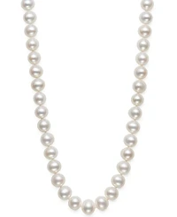 Belle de Mer Aa 18" Cultured Freshwater Pearl Strand Necklace (7-1/2-8-1/2mm)
