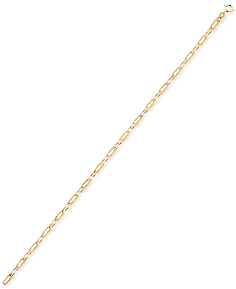 Giani Bernini Paperclip Link Ankle Bracelet, Created for Macy's