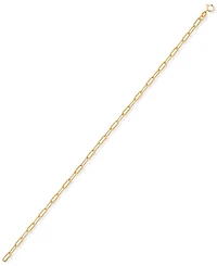 Giani Bernini Paperclip Link Ankle Bracelet, Created for Macy's