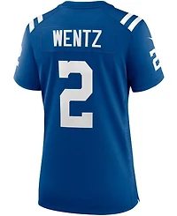 Women's Carson Wentz Royal Indianapolis Colts Game Jersey