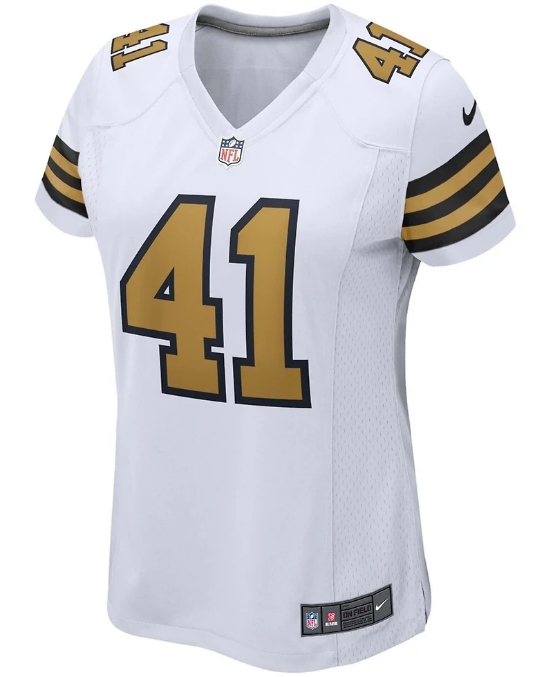 Women's Alvin Kamara White New Orleans Saints Alternate Game Player Jersey
