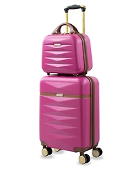 Jewel Carry-on Cosmetic Luggage, Set of 2