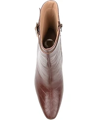 Journee Collection Women's Elanie Croc Booties