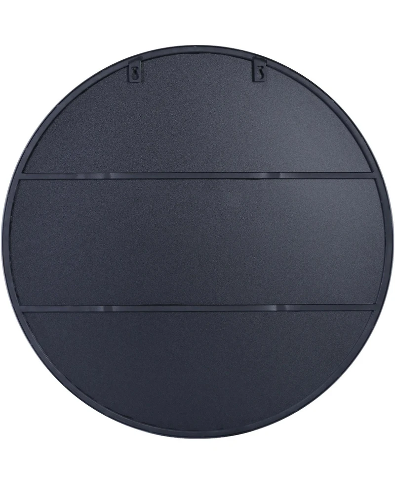 Round Metal Frame Mirror