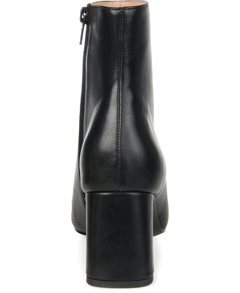 Journee Collection Women's Haylinn Block Heel Dress Booties