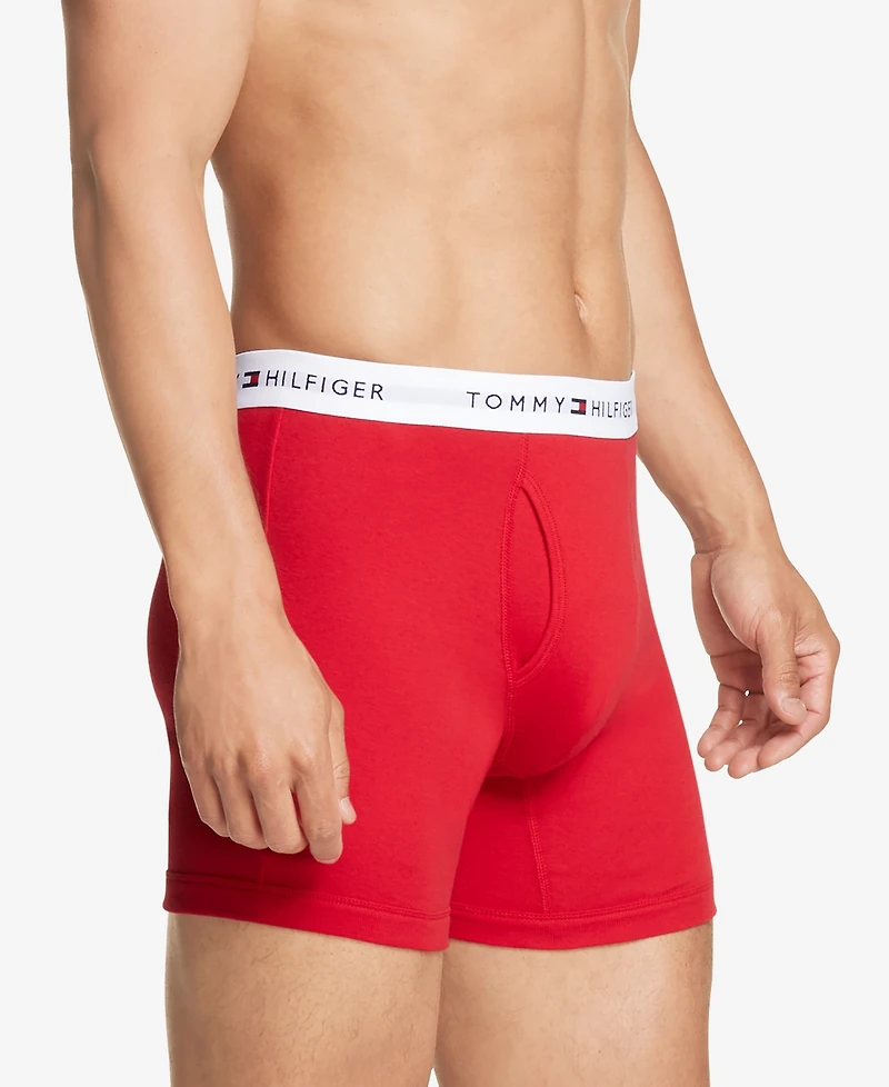Tommy Hilfiger Men's 3-Pack Classic Cotton Boxer Briefs
