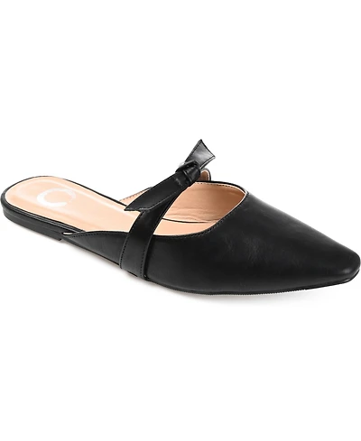 Journee Collection Women's Missie Bow Strap Mules