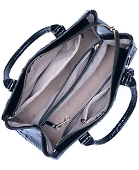 Brahmin Women's Finley Leather Large Satchel Bag