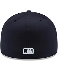 New Era Men's Navy Seattle Mariners Authentic Collection On Field 59FIFTY Fitted Hat