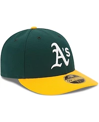 New Era Men's Oakland Athletics Home Authentic Collection On-Field Low Profile 59FIFTY Fitted Hat