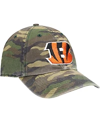 '47 Men's Camo Cincinnati Bengals Woodland Clean Up Adjustable Hat