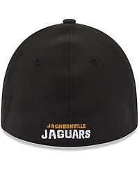 Jacksonville Jaguars New Era 39THIRTY Team Classic Flex Hat - Black