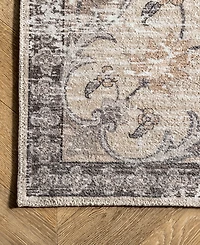 nuLoom Aurora HJAU04A Machine-Washable 5' x 8' Area Rug