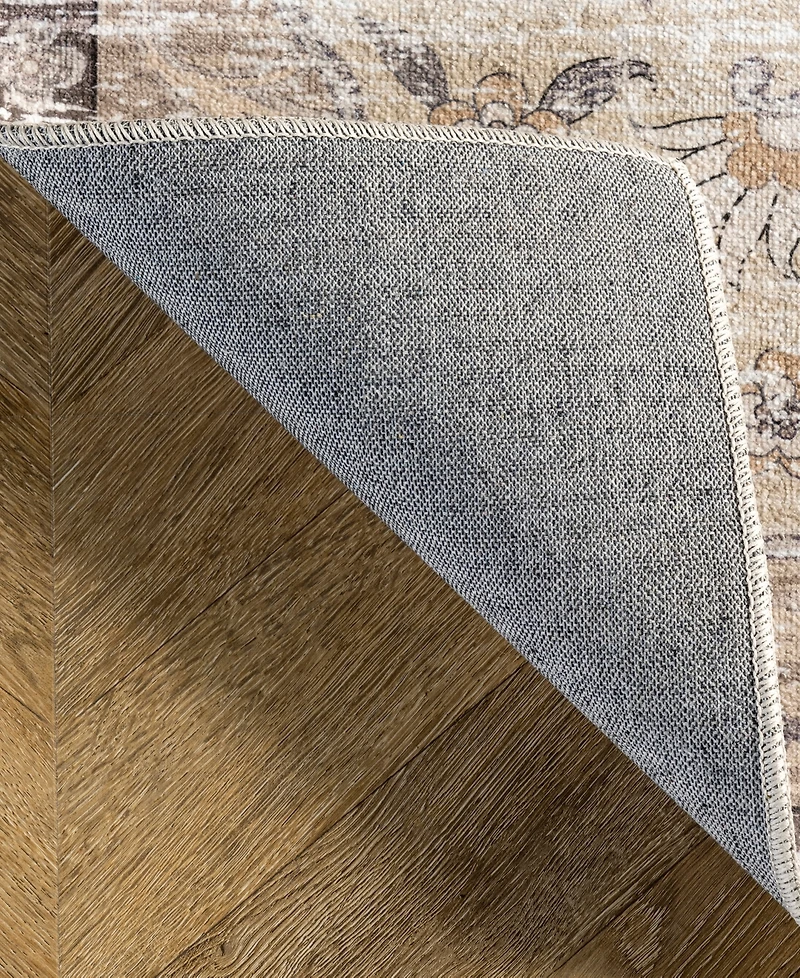 nuLoom Aurora HJAU04A Machine-Washable 5' x 8' Area Rug
