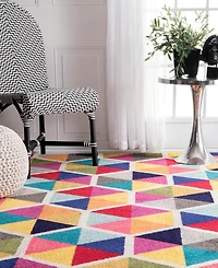 nuLoom Carnival ECCR17A 5' x 8' Area Rug