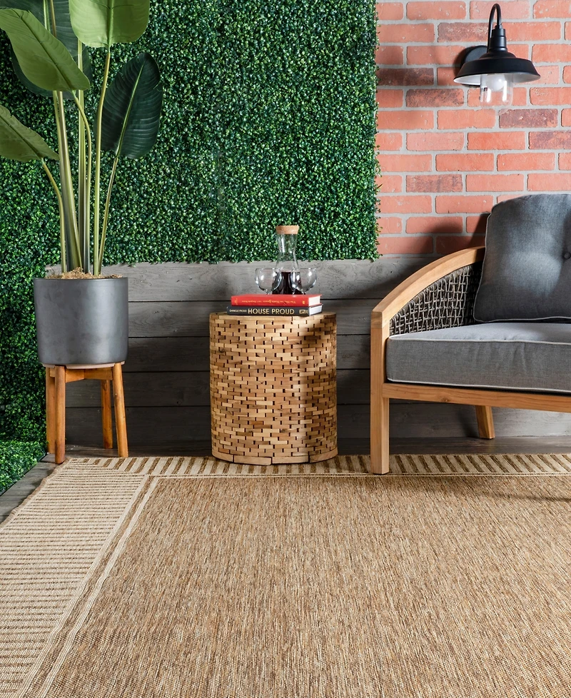 nuLoom Cabana GBCB02B 5' x 8' Outdoor Area Rug