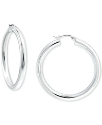 Giani Bernini Polished Hoop Earrings, Created for Macy's