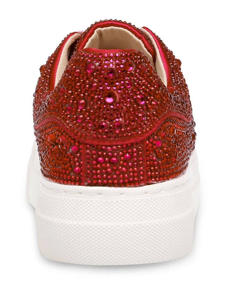 Betsey Johnson Women's Sidny Platform Lace-Up Sneakers