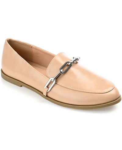 Journee Collection Women's Madison Chain Loafer