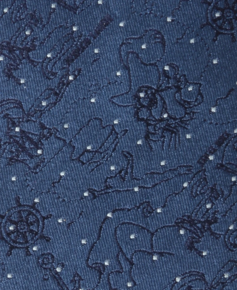 Disney Men's Peter Pan Treasure Map Dot Tie