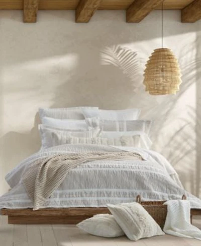 White Sand Driftwood Stripe Duvet Covers