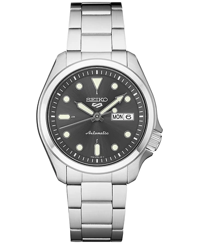 Seiko Men's Automatic 5 Sports Stainless Steel Bracelet Watch 43mm