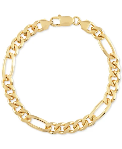 Esquire Men's Jewelry Cuban Figaro Link Bracelet, Created for Macy's