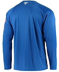 Men's Pfg Royal Florida Gators Terminal Tackle Omni-Shade Long Sleeve T-shirt