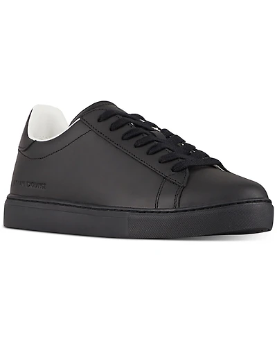 A|X Armani Exchange Men's Low Top Leather Sneaker