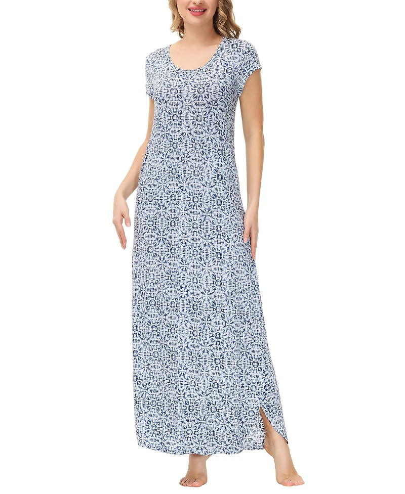Ink+Ivy Women's Shirttail Dress with Side Seam Pockets