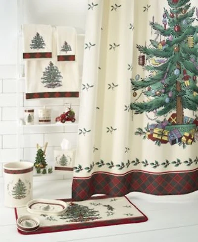 Spode Tartan Bath Accessories