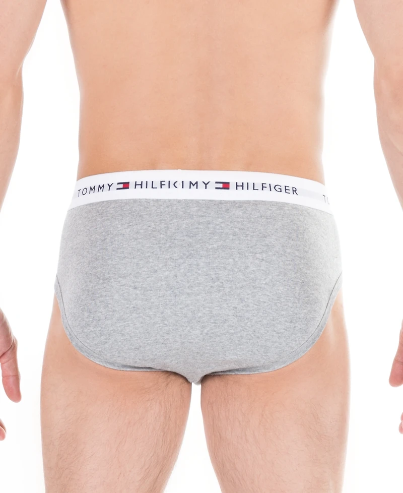 Tommy Hilfiger Men's 4-Pack Classic Cotton Moisture-Wicking Briefs