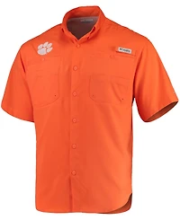 Men's Orange Clemson Tigers Tamiami Shirt
